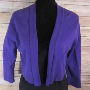 Calvin Klein Purple Shrug, Size XL